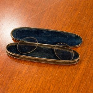 Engraved Spectacles Case of President John Taylor 1