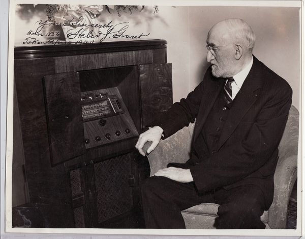 Signed Photograph President Heber J. Grant April 1940