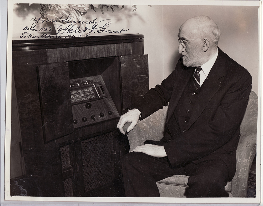 Signed Photograph President Heber J. Grant April 1940